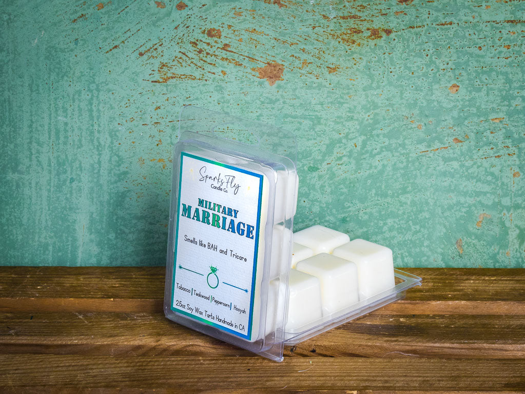 Military Marriage: Smells like BAH and Tricare! Wax Melt
