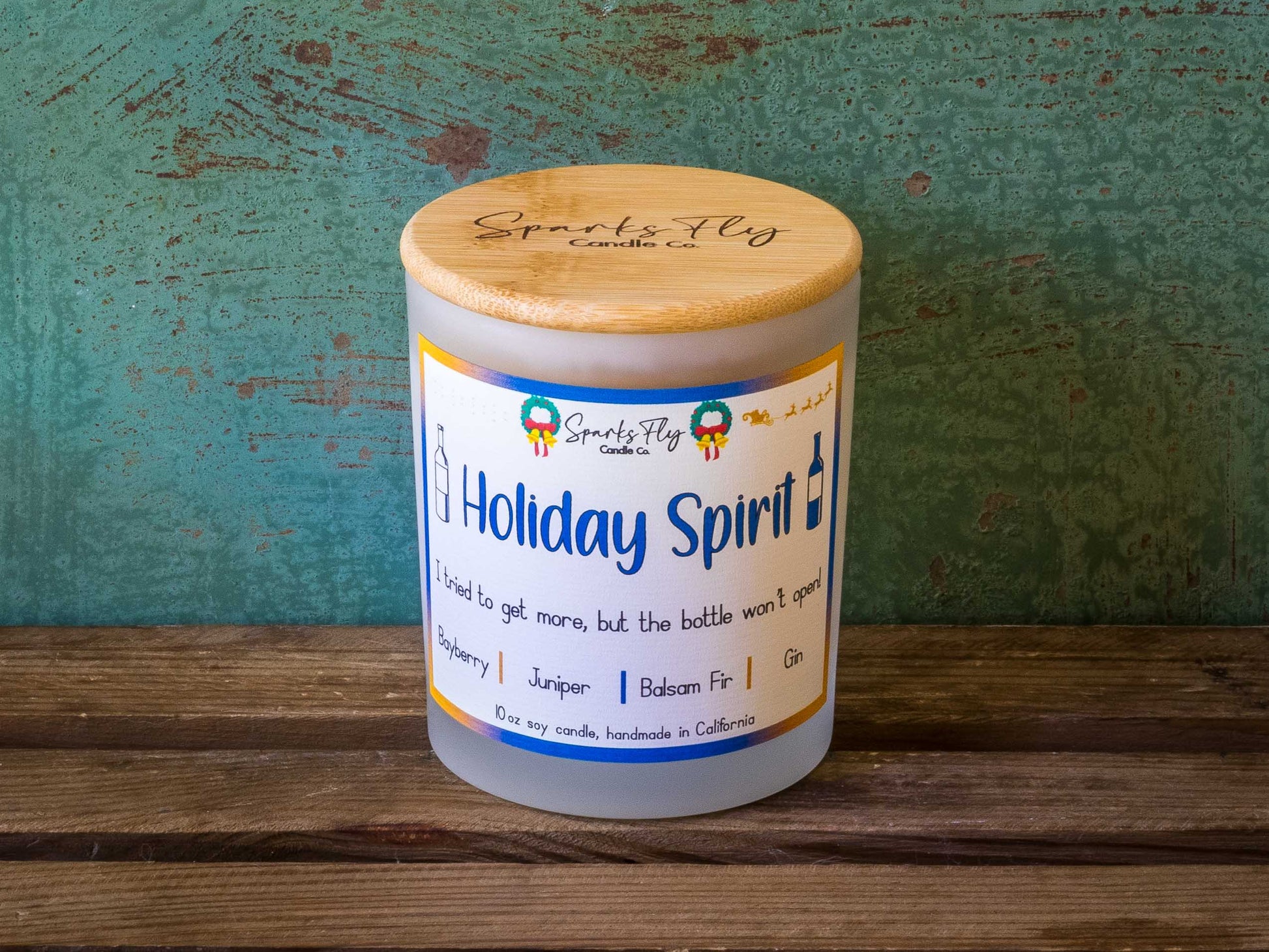 Ho Ho Ho Candle - Sparking up the sass for those who made the naughty list.