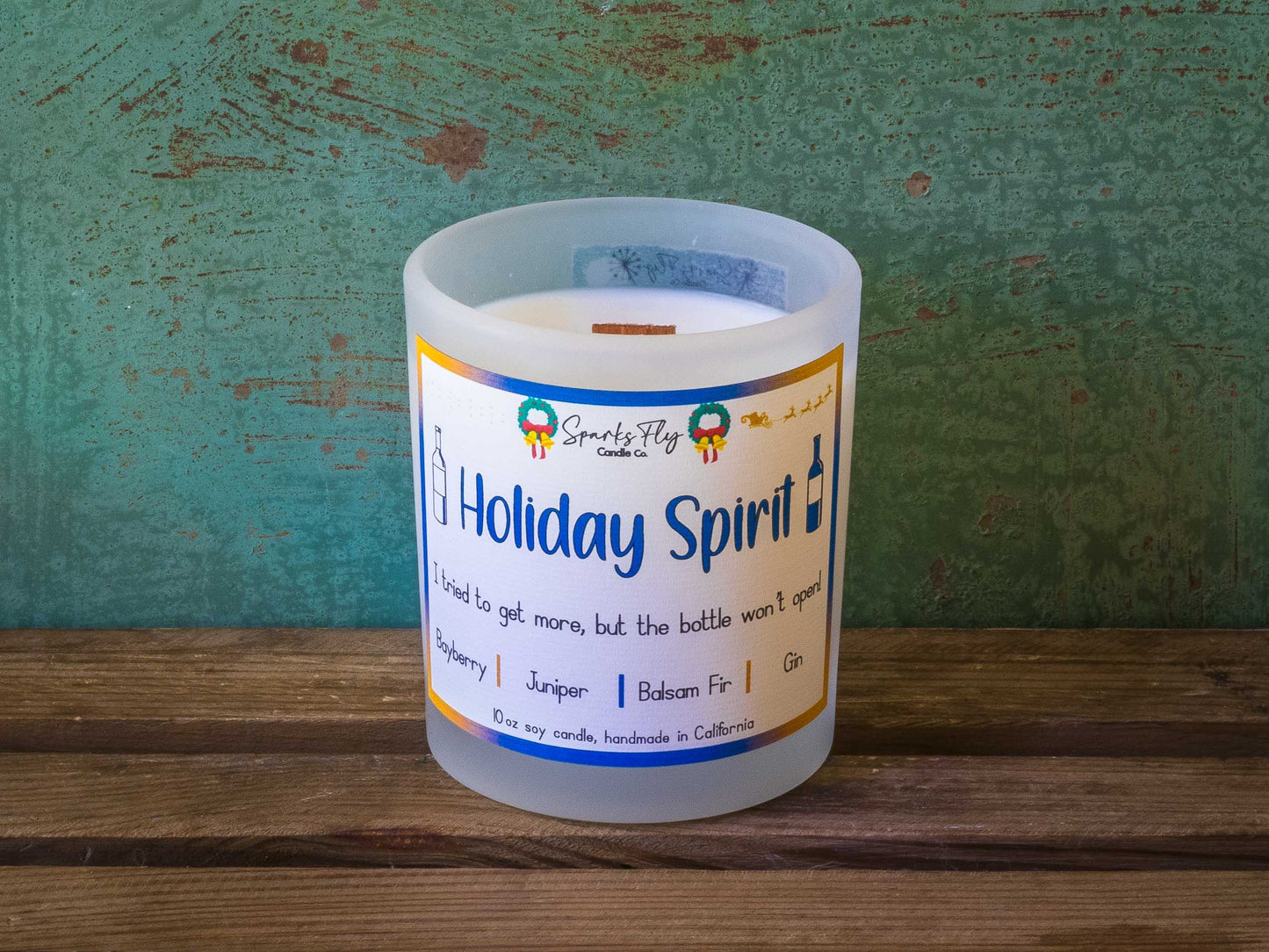 Ho Ho Ho Candle - Sparking up the sass for those who made the naughty list.