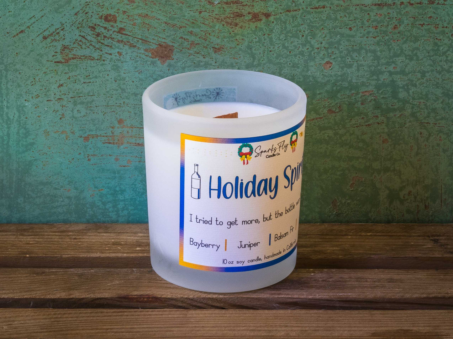 Ho Ho Ho Candle - Sparking up the sass for those who made the naughty list.