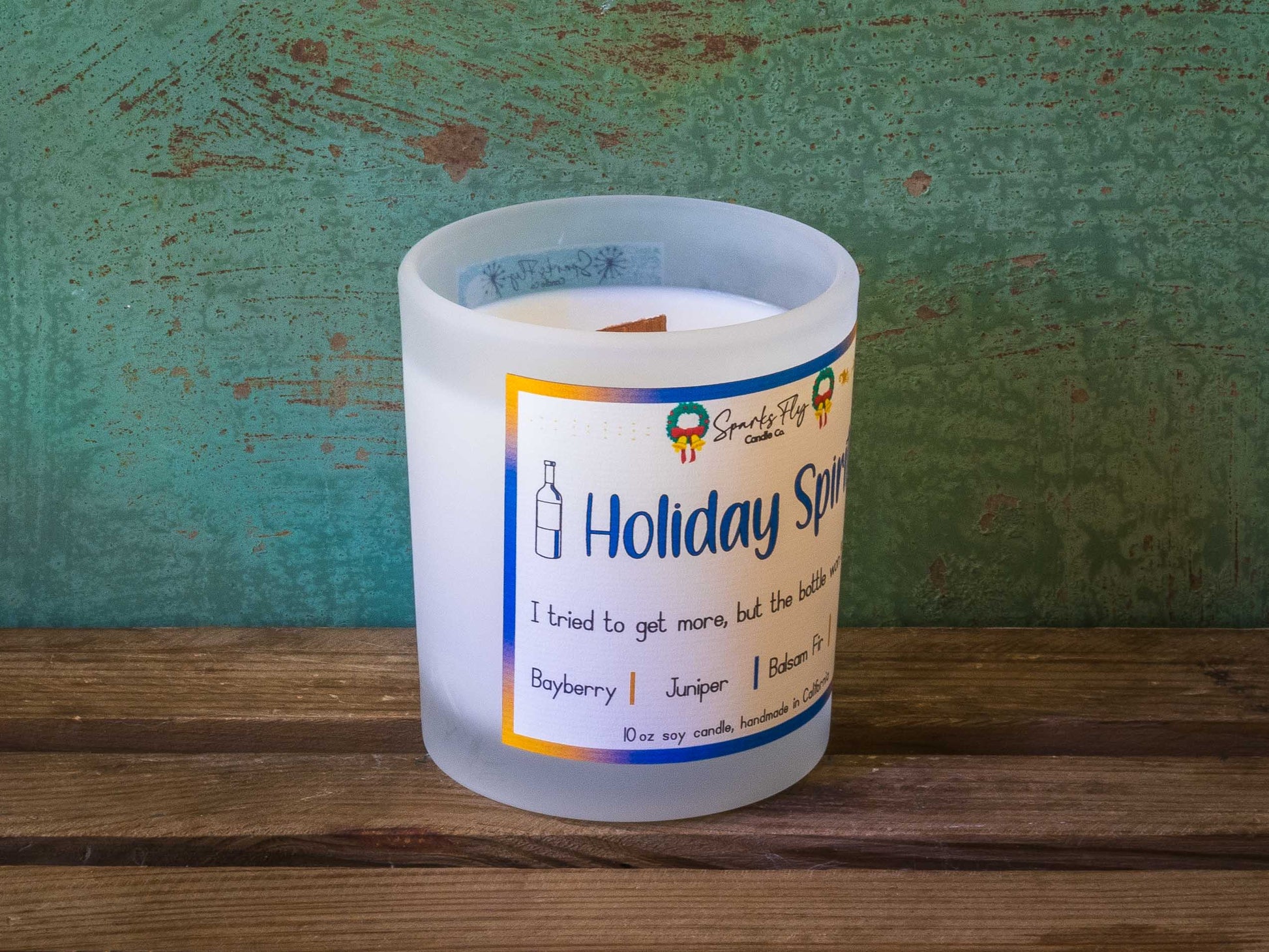 Ho Ho Ho Candle - Sparking up the sass for those who made the naughty list.