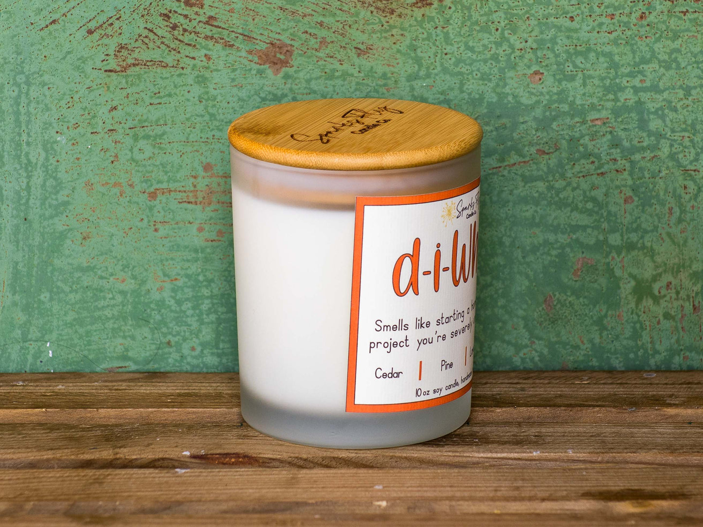 DiWhy? Candle - Aroma of ambitious home projects with a hint of 'maybe I should've called a pro.
