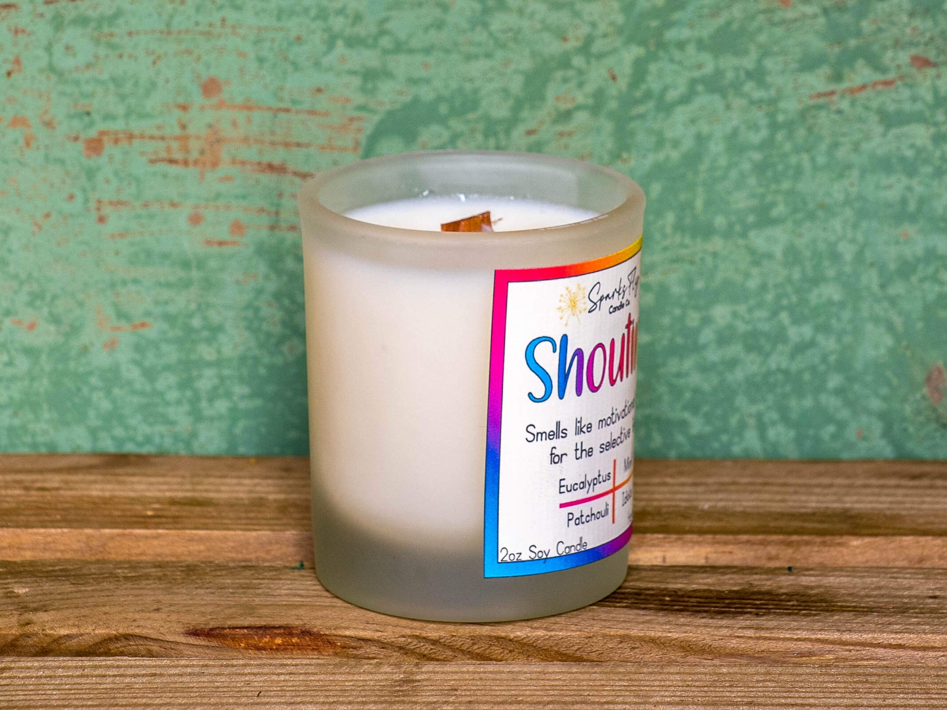 Resting Witch Face Candle - A scent with sassy sorcery and playful allure