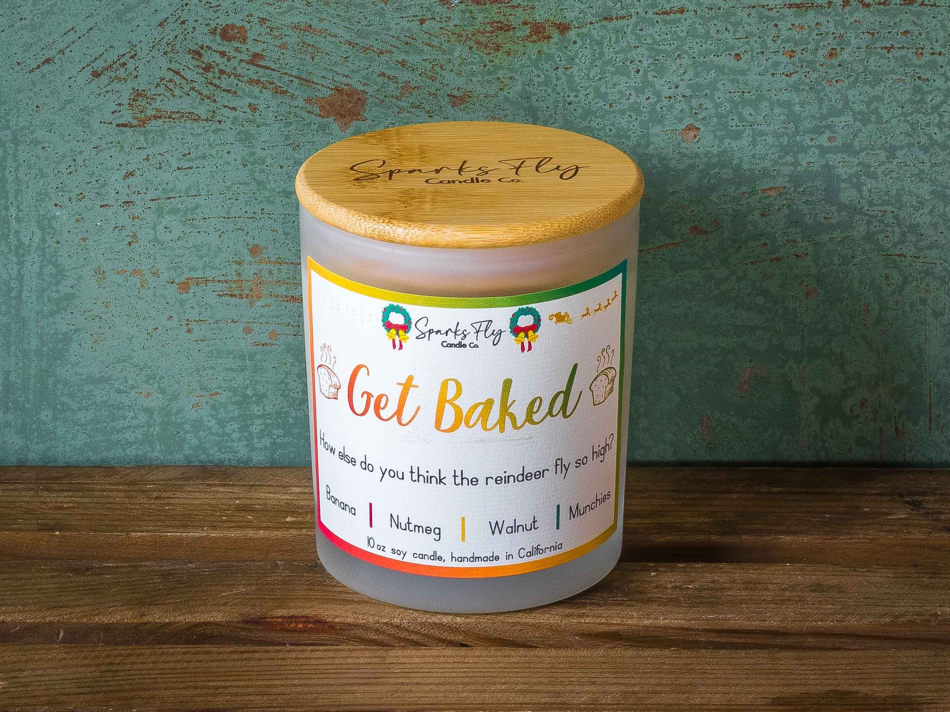 Get Baked Candle - The secret behind those soaring reindeer