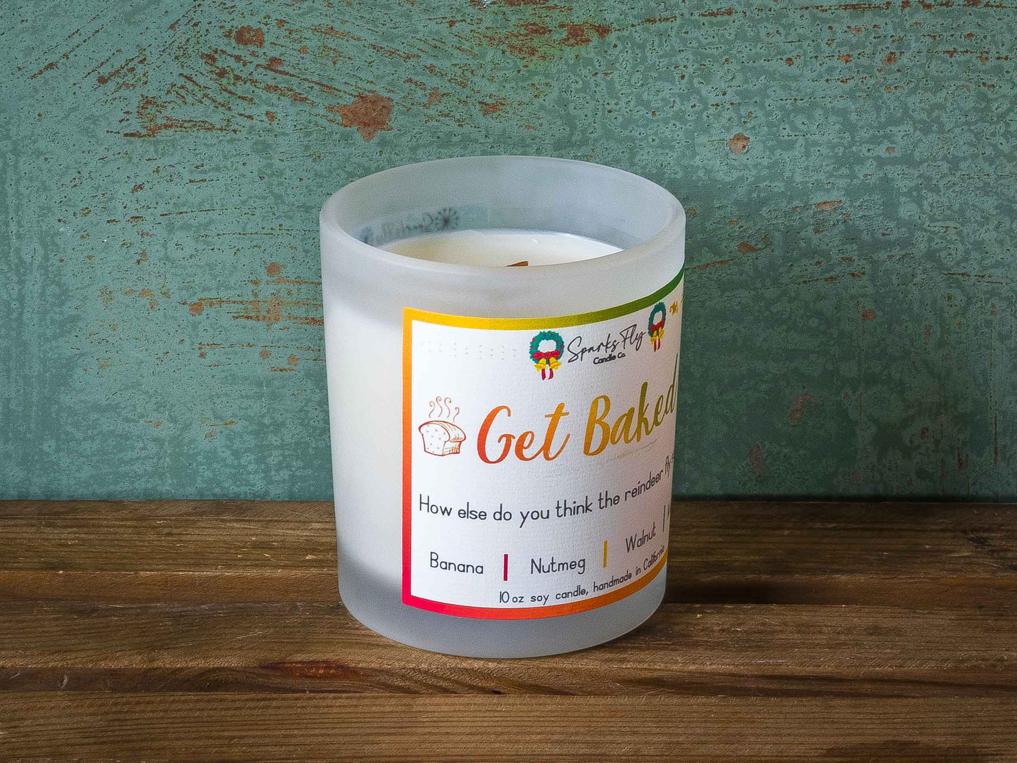 Get Baked Candle - The secret behind those soaring reindeer