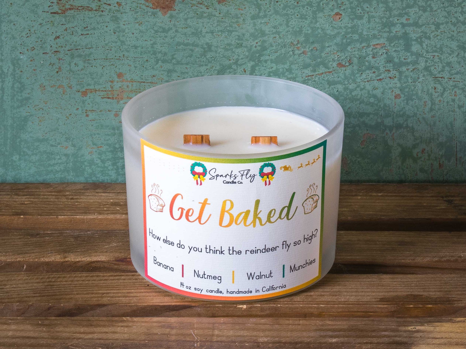 Get Baked Candle - The secret behind those soaring reindeer