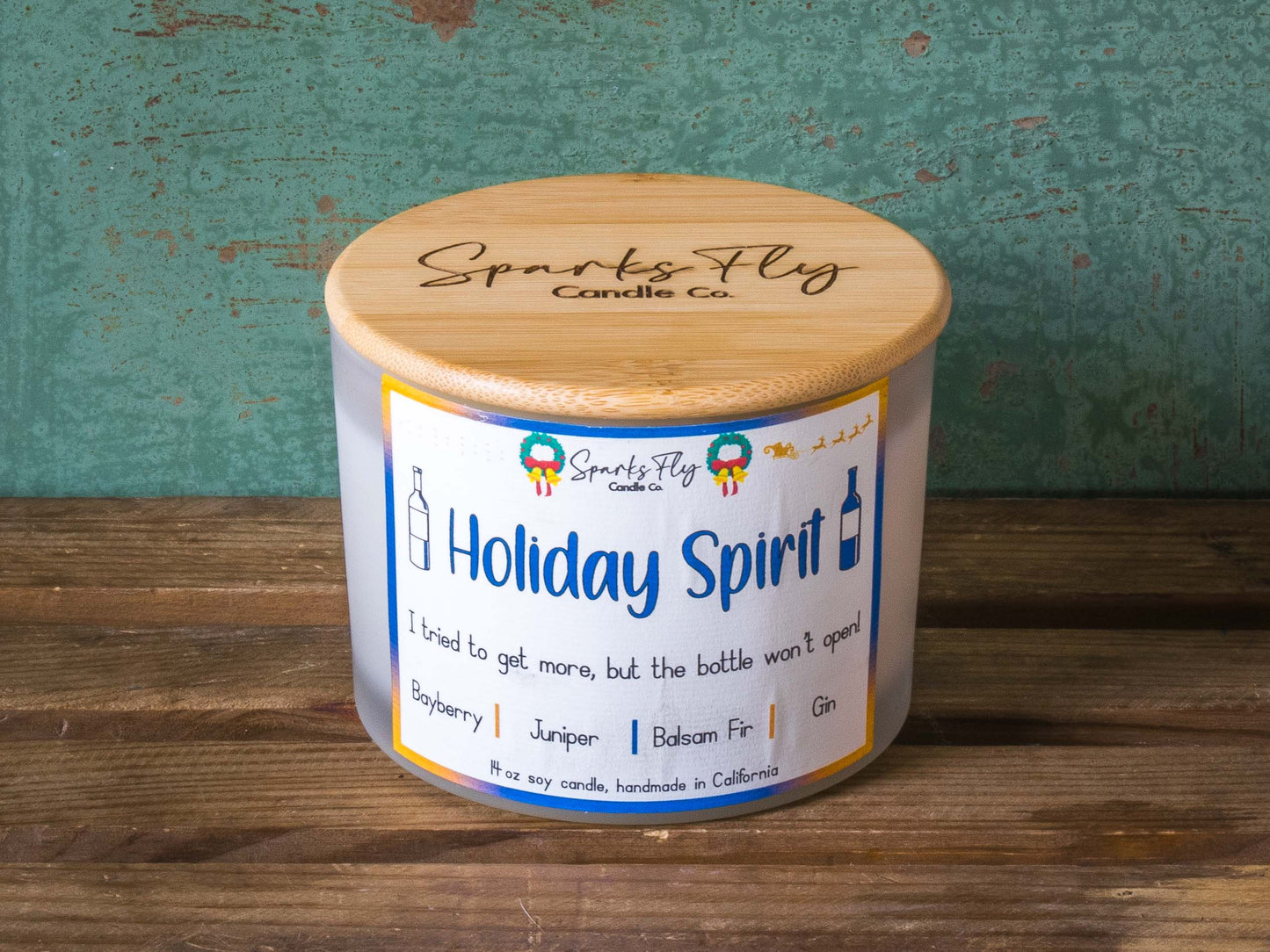 Ho Ho Ho Candle - Sparking up the sass for those who made the naughty list.