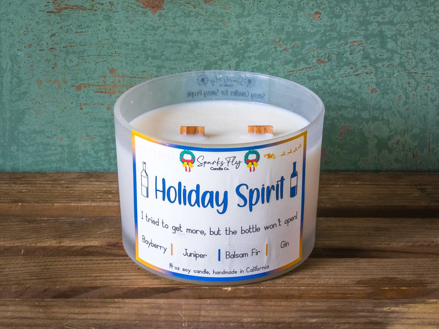 Ho Ho Ho Candle - Sparking up the sass for those who made the naughty list.