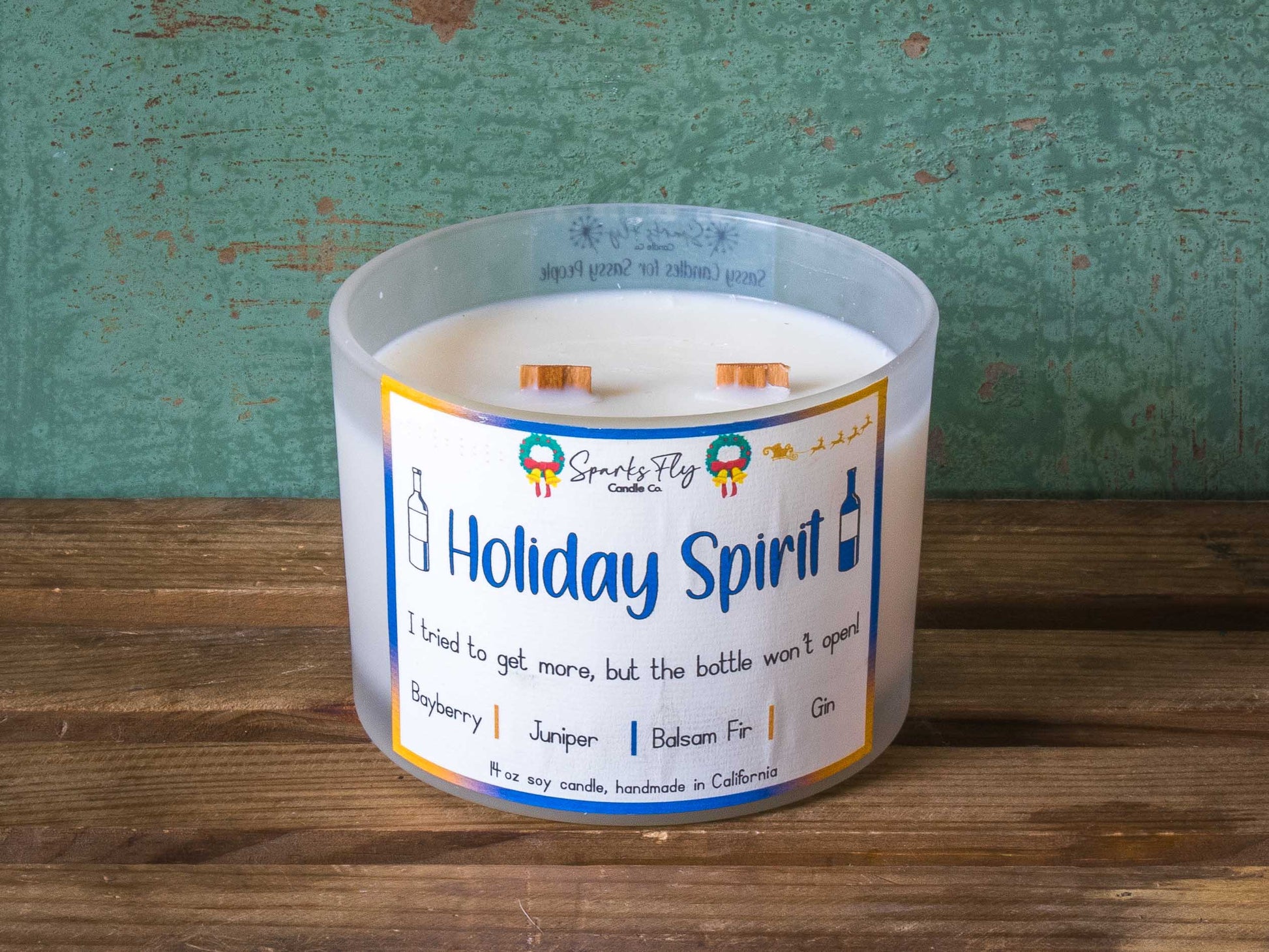 Ho Ho Ho Candle - Sparking up the sass for those who made the naughty list.