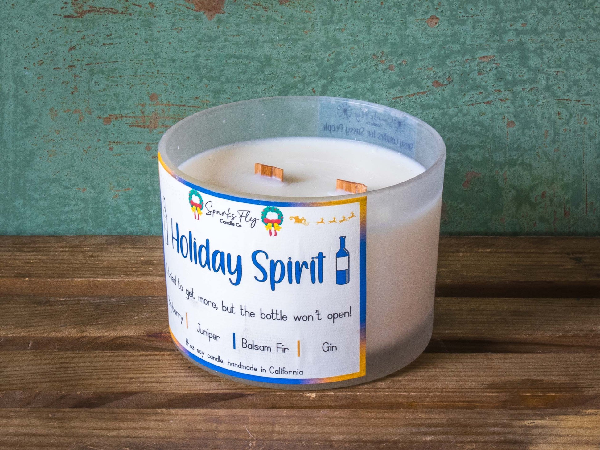 Ho Ho Ho Candle - Sparking up the sass for those who made the naughty list.