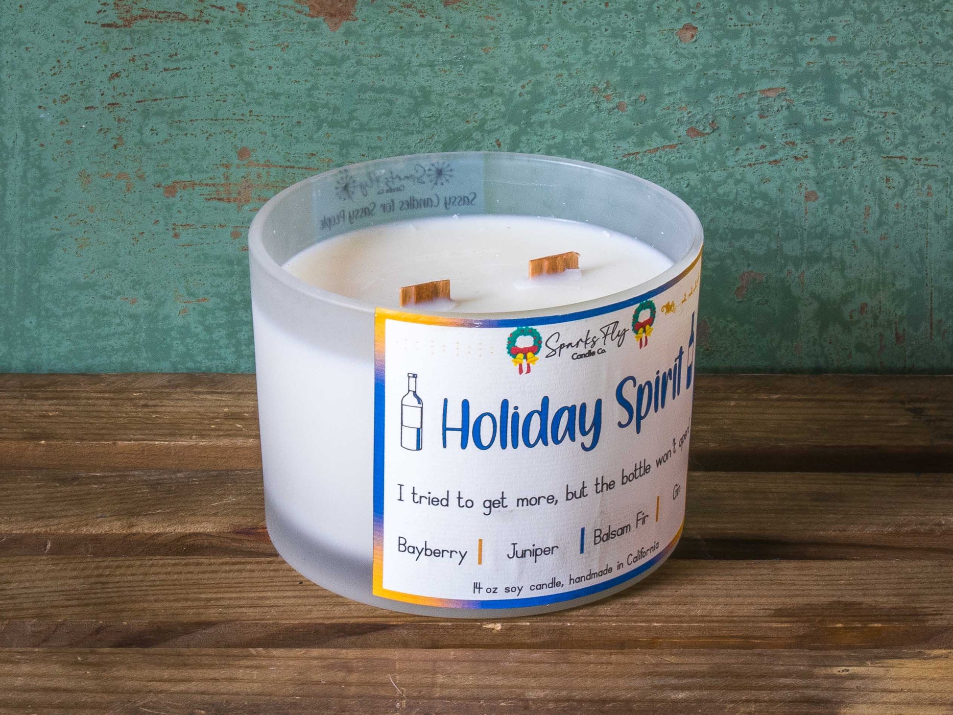 Ho Ho Ho Candle - Sparking up the sass for those who made the naughty list.