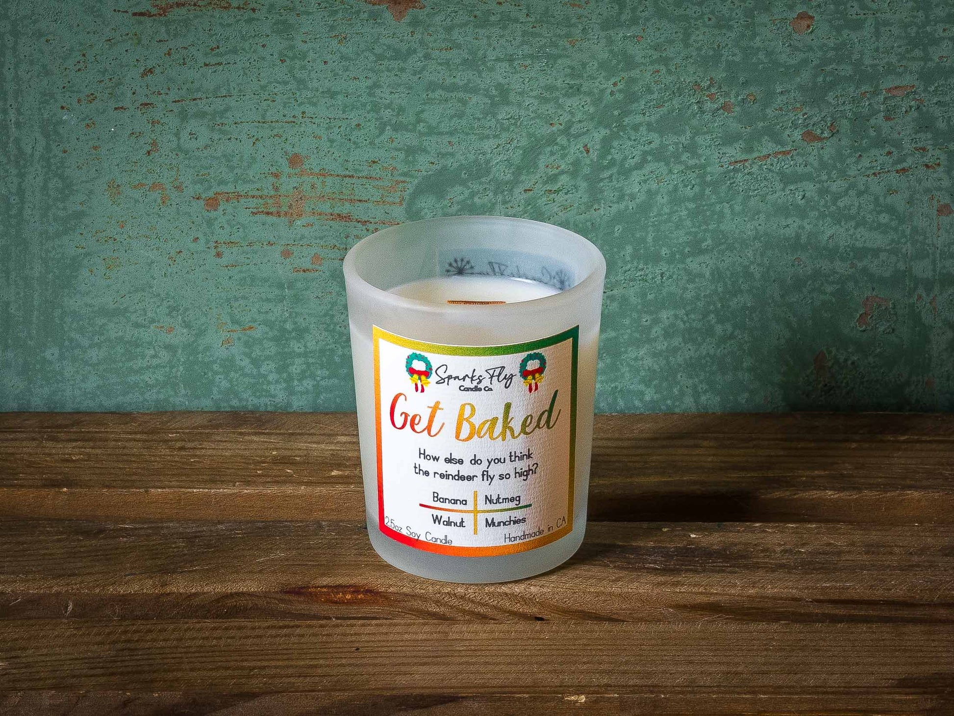 Get Baked Candle - The secret behind those soaring reindeer