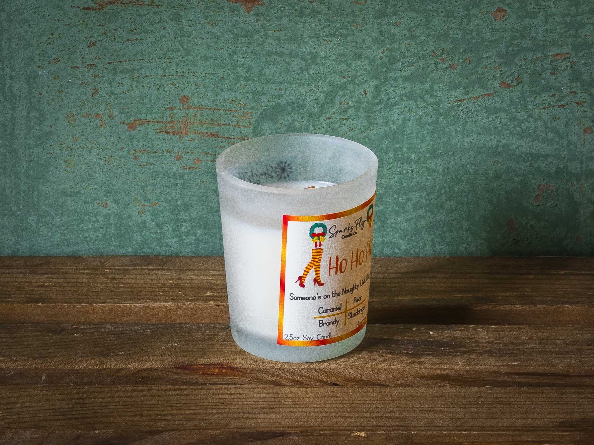 Ho Ho Ho Candle - Sparking up the sass for those who made the naughty list.