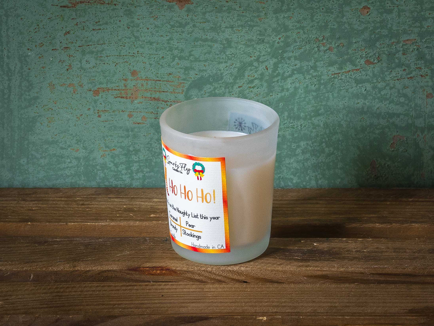 Ho Ho Ho Candle - Sparking up the sass for those who made the naughty list.