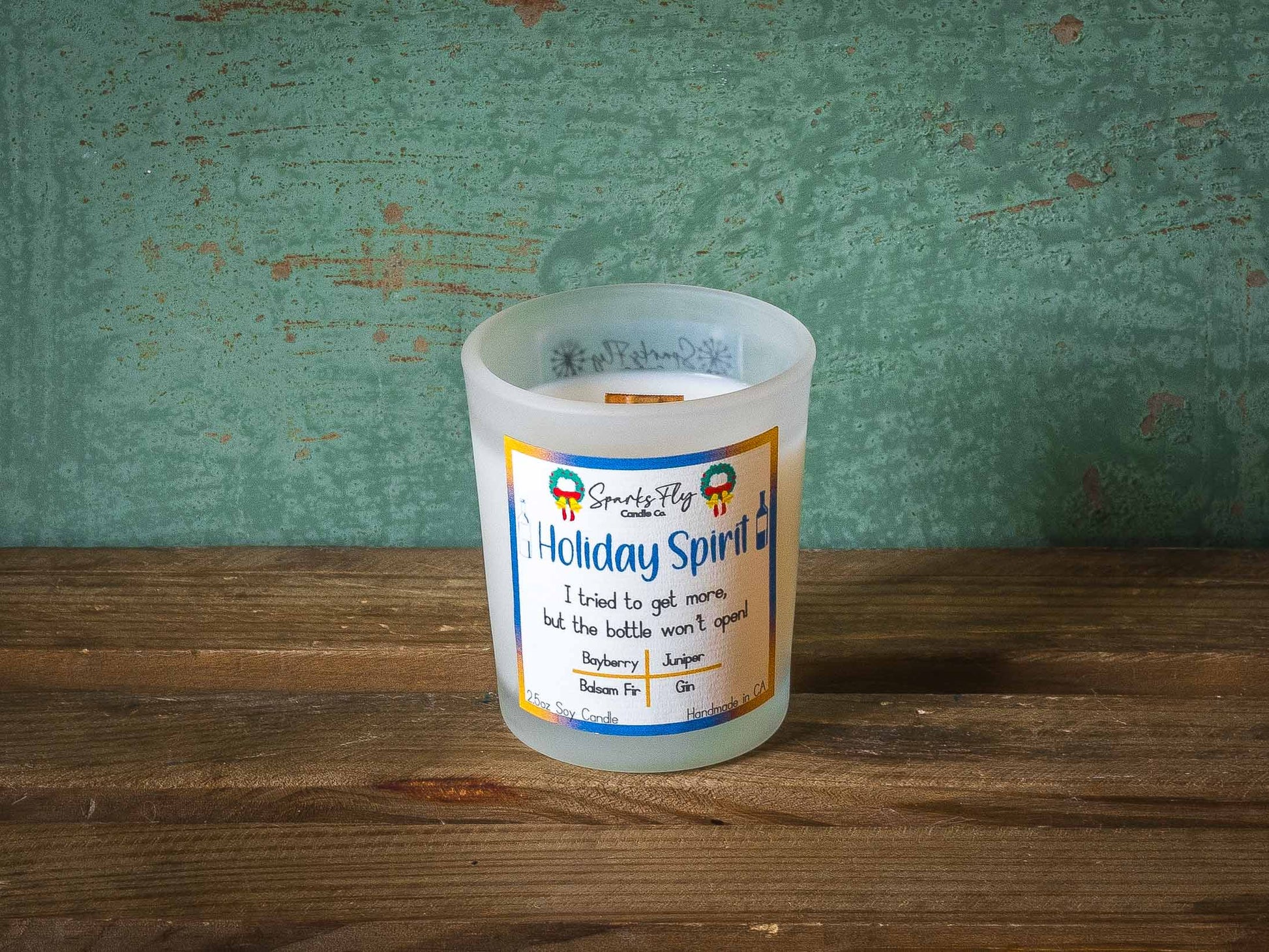 Ho Ho Ho Candle - Sparking up the sass for those who made the naughty list.