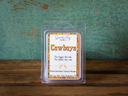 Cowboys: The bigger the hat, the better the ride!    Wax Melt