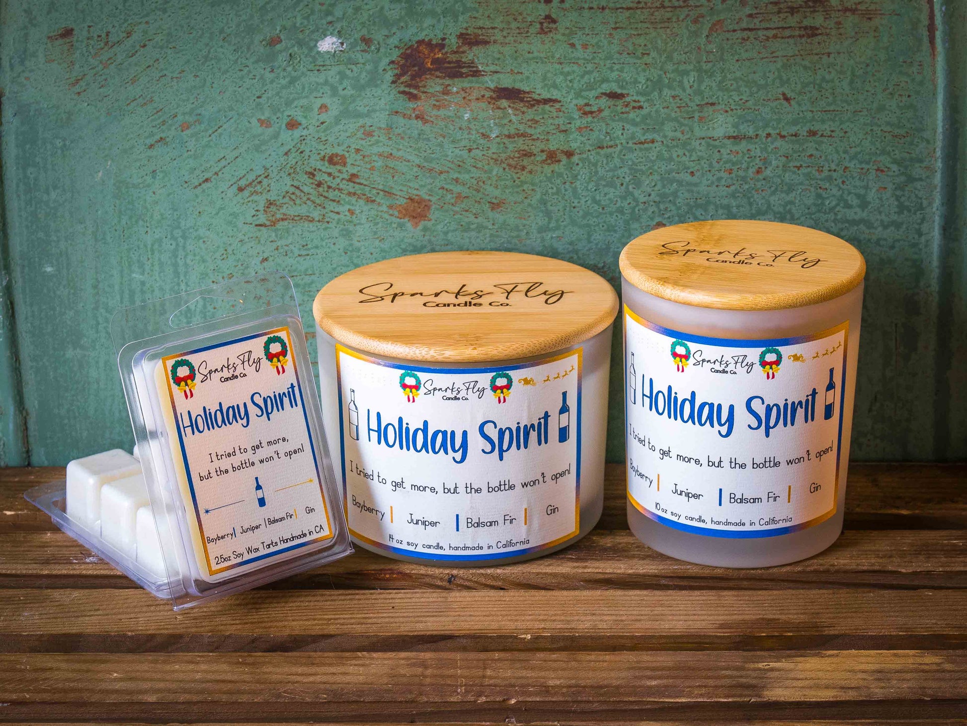 Ho Ho Ho Candle - Sparking up the sass for those who made the naughty list.