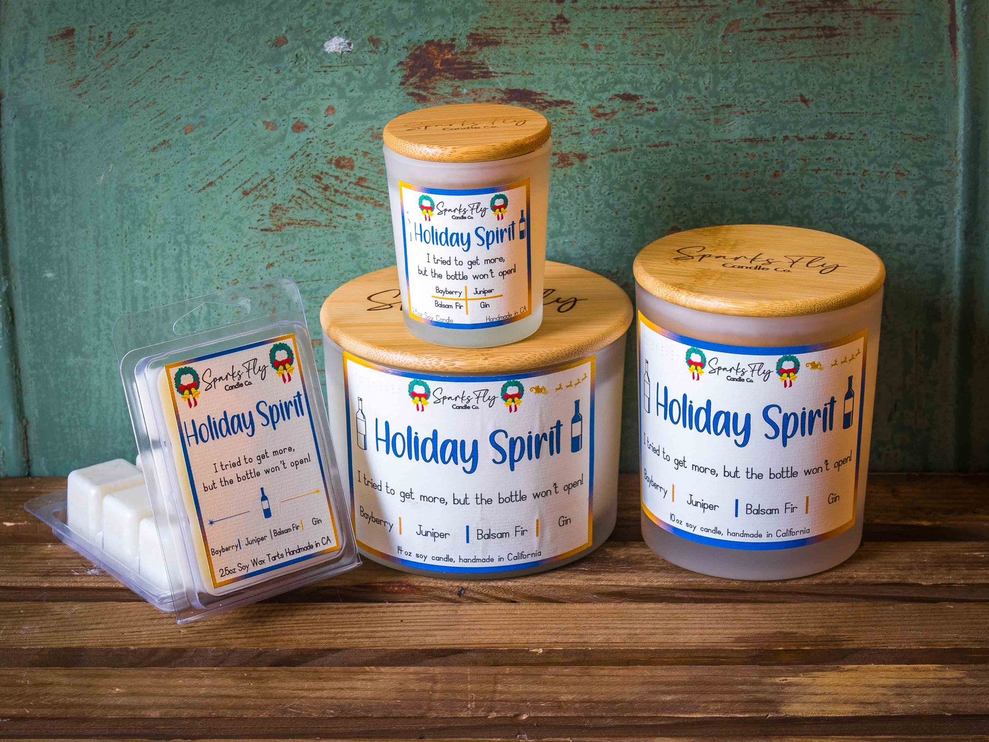 Ho Ho Ho Candle - Sparking up the sass for those who made the naughty list.