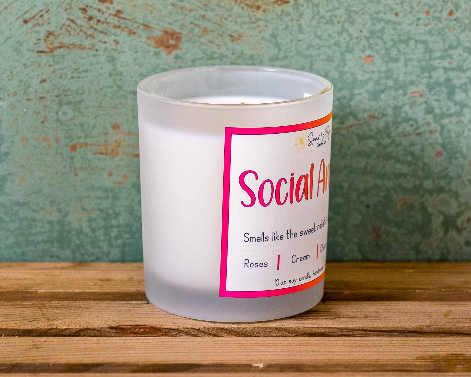 Social Anxiety Candle - The comforting aroma of happily staying in.