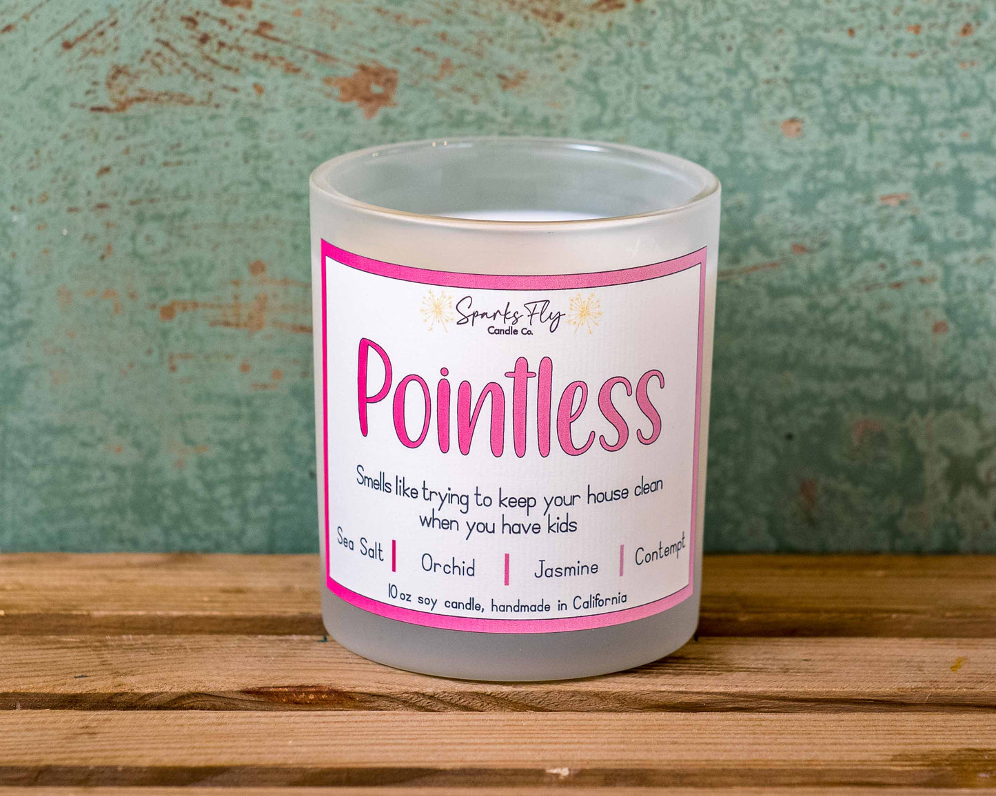 Pointless Candle - Capturing the never-ending cycle of tidying up in a kid-filled home.