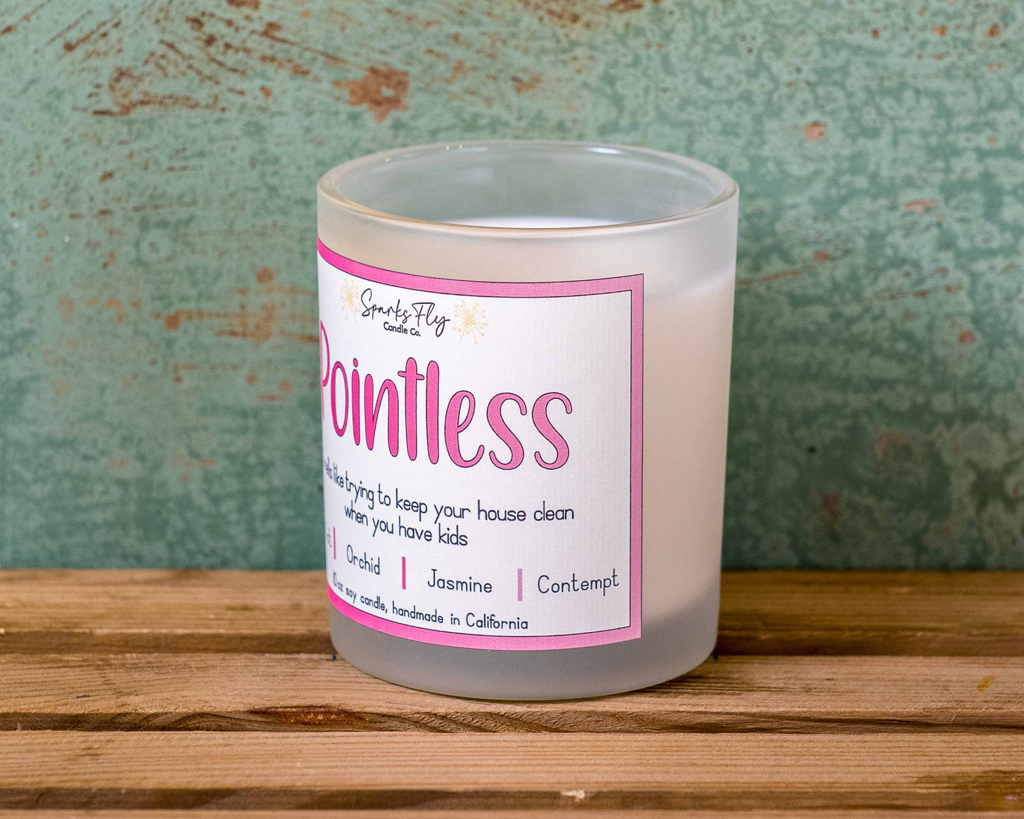 Pointless Candle - Capturing the never-ending cycle of tidying up in a kid-filled home.