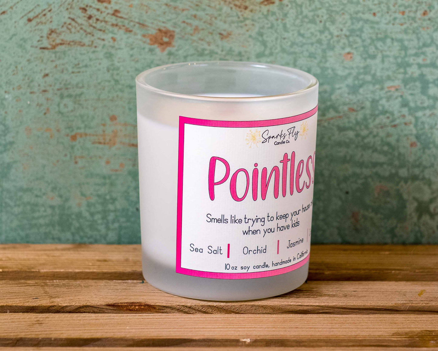 Pointless Candle - Capturing the never-ending cycle of tidying up in a kid-filled home.