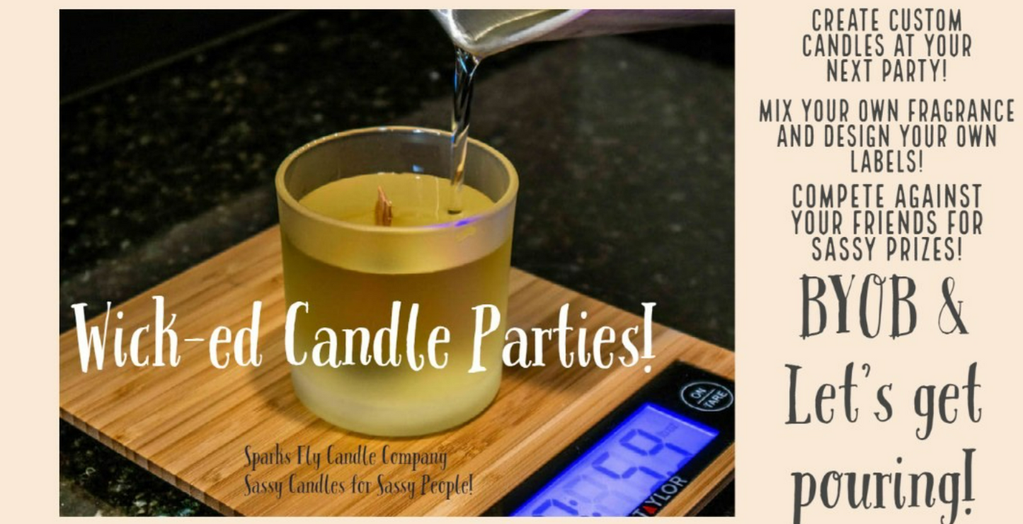 Candle-making Party: The new way to celebrate you!