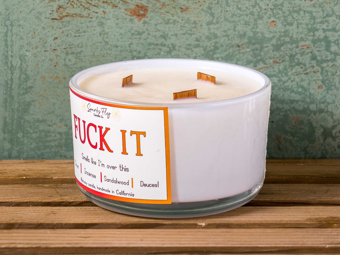 Fuck It Candle - Expressive aroma for those 'I'm done' moments.