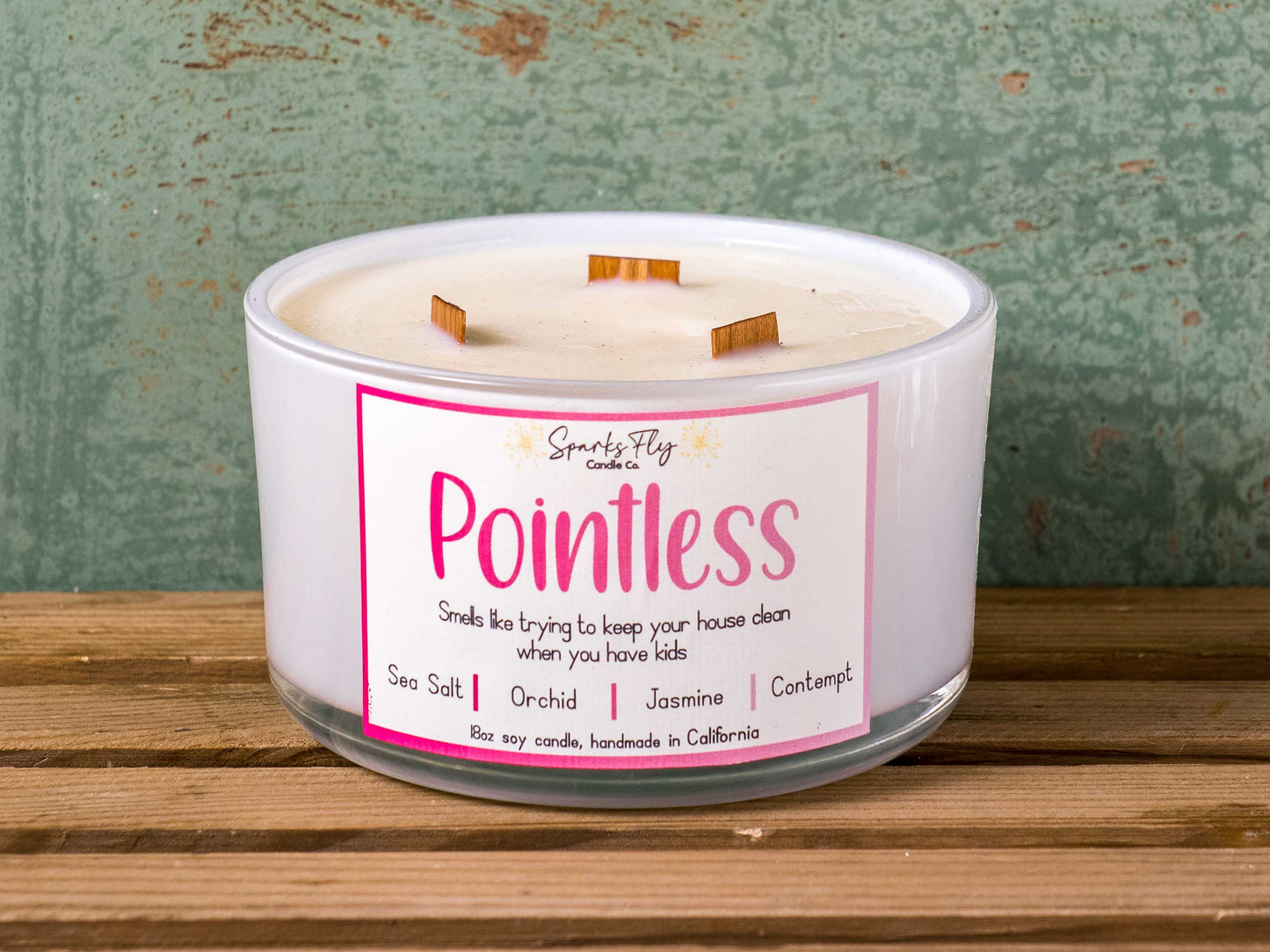 Pointless Candle - Capturing the never-ending cycle of tidying up in a kid-filled home.