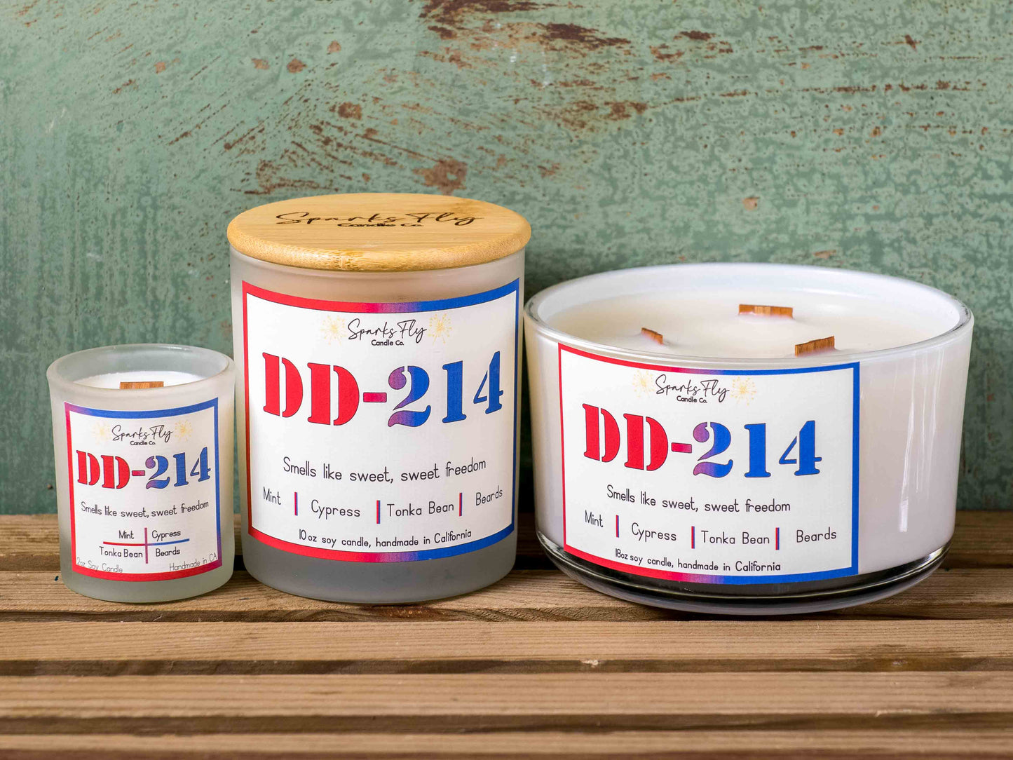 DD214 Candle; Celebrating the essence of a veteran's cherished freedom