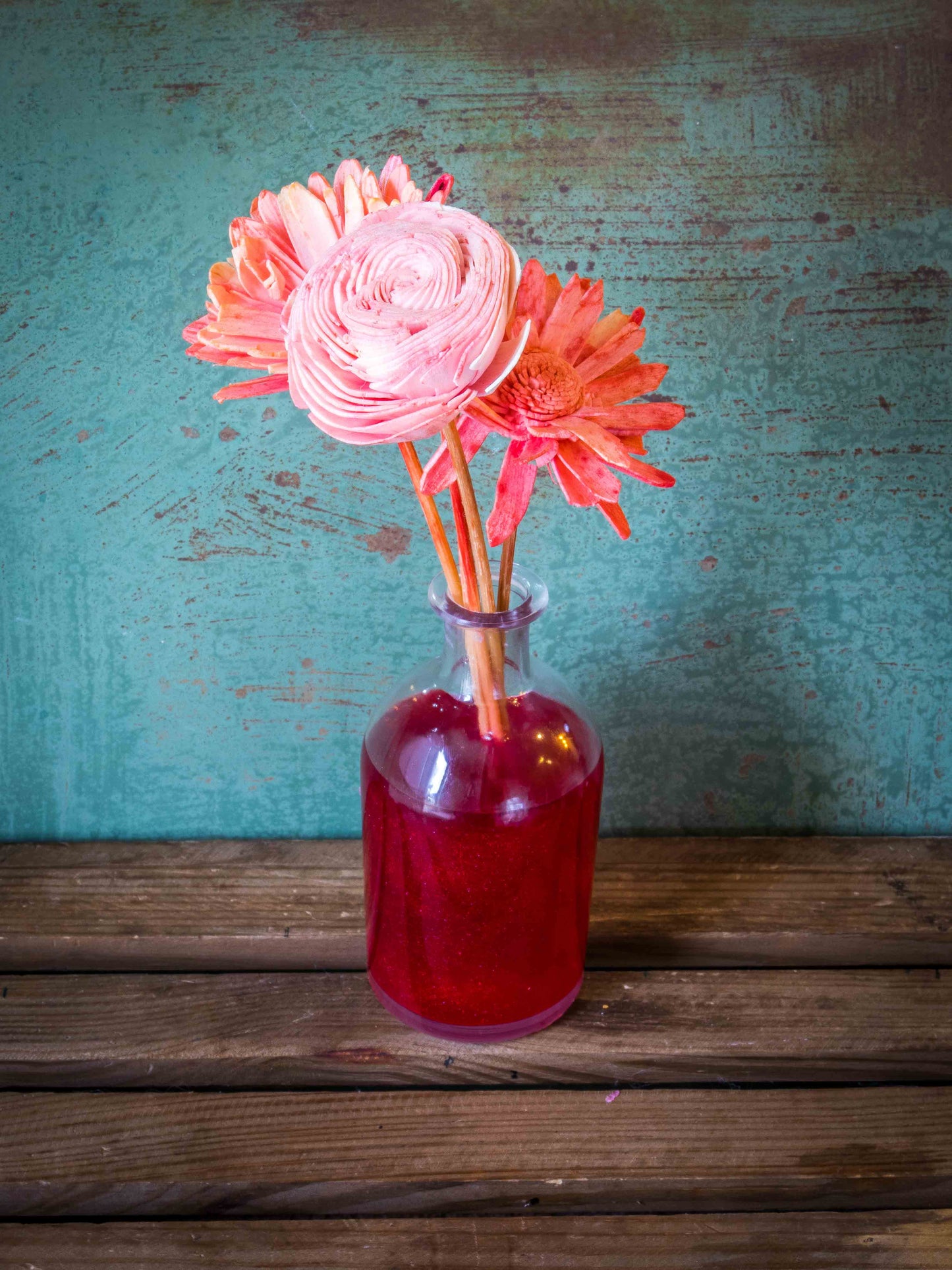 Color-Changing Flower Reed Diffusers; 9-months of vibrant transformations and lasting aroma