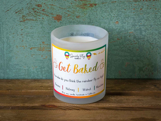 Get Baked Candle - The secret behind those soaring reindeer